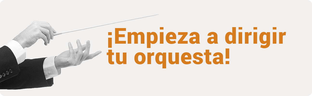 ¡Empieza a dirigir tu orquesta!